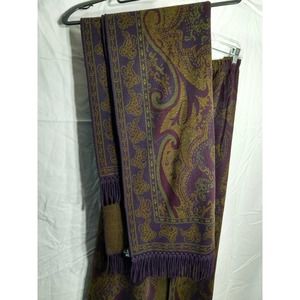 Nina Leonard Vintage Two-Piece Skirt Scarf Set